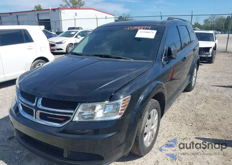 2017 Dodge Journey Se z USA, uszkodzony, nr VIN 3C4PDCAB7HT706904